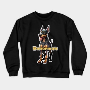 Doberman Crewneck Sweatshirt